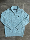 “PLR” Zipper Baby Blue
