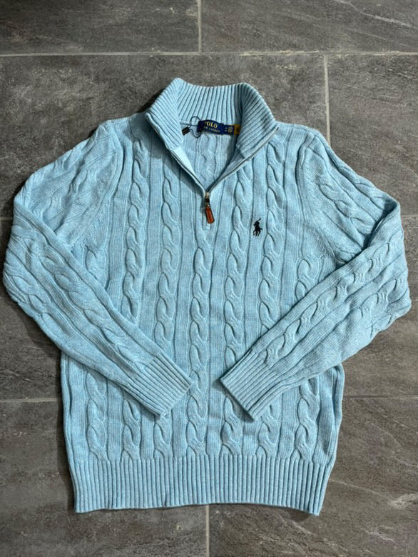 “PLR” Zipper Baby Blue
