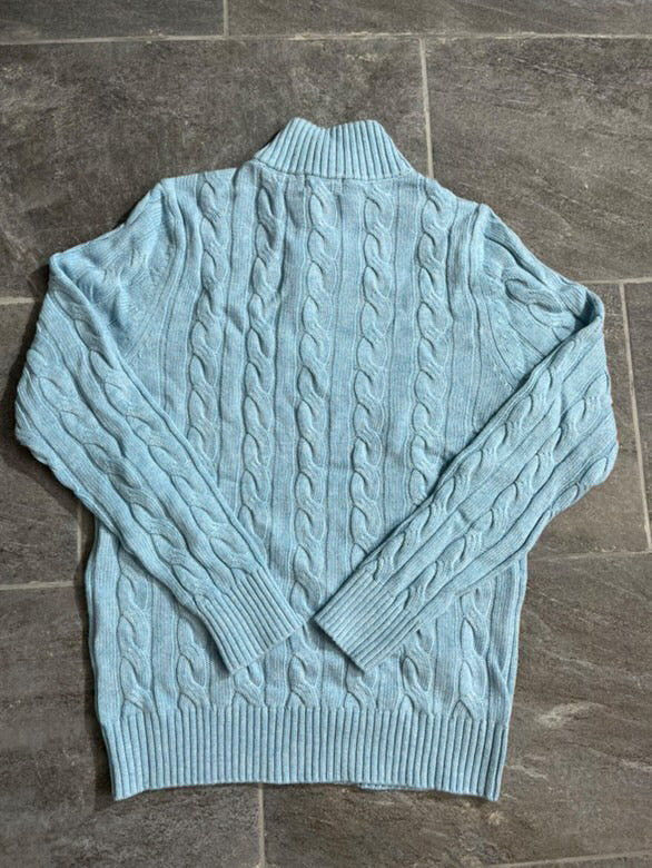 “PLR” Zipper Baby Blue