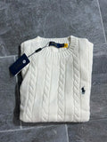 “PLR” Sweatshirt White