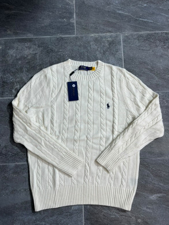 “PLR” Sweatshirt White