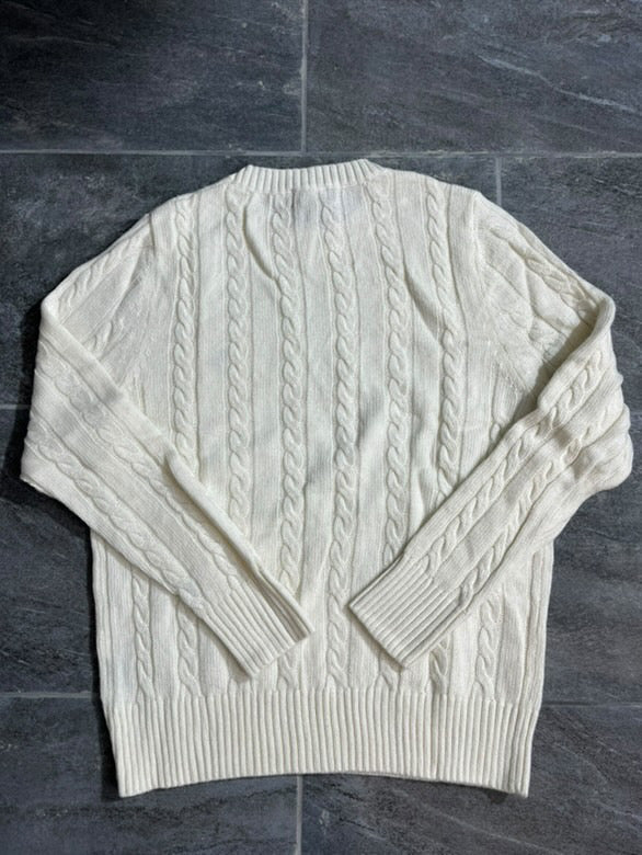 “PLR” Sweatshirt White