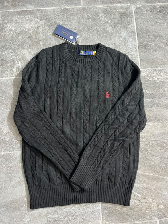 “PLR” Sweatshirt Black