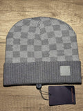 "LW" Beanie Grey