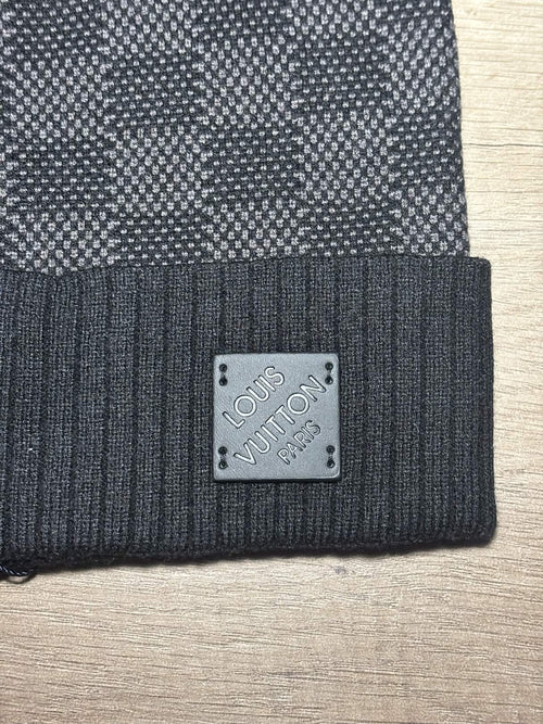 "LW" Beanie Black